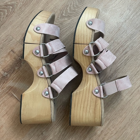 NWOB Free People Virgo Switchback Clog Sandals 41 10.5 - Picture 8 of 8